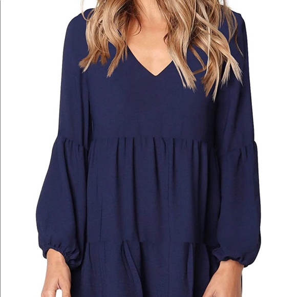 Amoretu | Long Sleeves Tunic Dress - NWOT - Picture 2 of 7